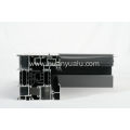 Energy saving aluminum sliding door and window frames